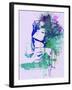 Challenger Girl Green-NaxArt-Framed Art Print