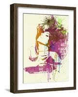 Challenger Girl-NaxArt-Framed Art Print