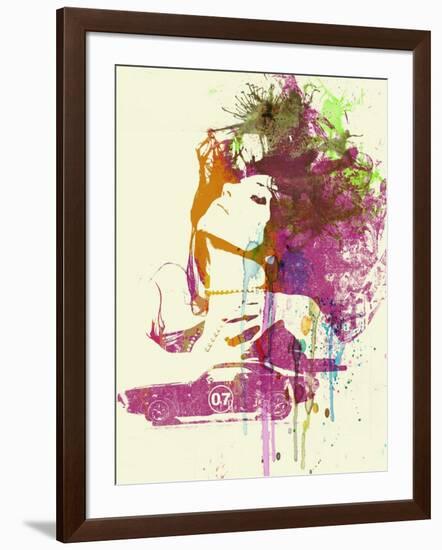 Challenger Girl-NaxArt-Framed Art Print