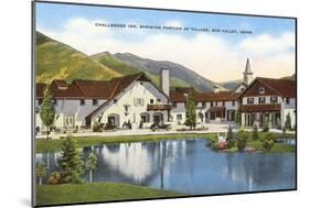 Challenger Inn, Sun Valley, Idaho-null-Mounted Art Print