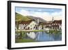 Challenger Inn, Sun Valley, Idaho-null-Framed Art Print