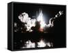 Challenger Liftoff 1983-null-Framed Stretched Canvas