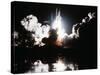 Challenger Liftoff 1983-null-Stretched Canvas