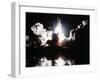 Challenger Liftoff 1983-null-Framed Premium Photographic Print