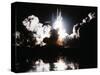 Challenger Liftoff 1983-null-Stretched Canvas