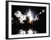 Challenger Liftoff 1983-null-Framed Photographic Print