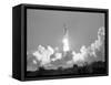 Challenger Liftoff 1984-Glenda Dixon-Framed Stretched Canvas