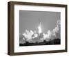 Challenger Liftoff 1984-Glenda Dixon-Framed Photographic Print