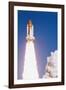 Challenger Space Shuttle Lifting Off-null-Framed Photographic Print