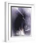 Challenger struck by lightning-Science Source-Framed Giclee Print