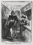 The Birth of the Little Cabinet Maker, Caricature in 'Le Charivari', 1865-Cham-Giclee Print