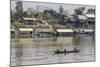 Cham People Using a Dai Fishing System for Trei Real Fish on the Tonle Sap River, Cambodia-Michael Nolan-Mounted Photographic Print