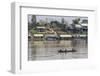 Cham People Using a Dai Fishing System for Trei Real Fish on the Tonle Sap River, Cambodia-Michael Nolan-Framed Photographic Print