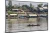 Cham People Using a Dai Fishing System for Trei Real Fish on the Tonle Sap River, Cambodia-Michael Nolan-Mounted Photographic Print