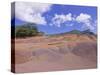 Chamarel Coloured Earths, Mauritius, Indian Ocean, Africa-null-Stretched Canvas