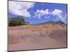 Chamarel Coloured Earths, Mauritius, Indian Ocean, Africa-null-Mounted Photographic Print