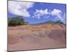 Chamarel Coloured Earths, Mauritius, Indian Ocean, Africa-null-Mounted Photographic Print