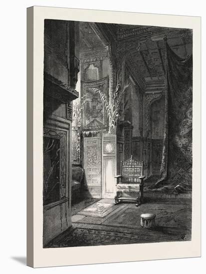 Chamber in the Musaffir Khana in Which the Ex-Khedive Ismail Was Born-null-Stretched Canvas