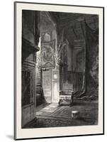 Chamber in the Musaffir Khana in Which the Ex-Khedive Ismail Was Born-null-Mounted Giclee Print
