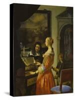 Chamber Music Concert, 1658-Frans Van Mieris-Stretched Canvas