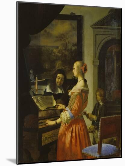 Chamber Music Concert, 1658-Frans Van Mieris-Mounted Giclee Print