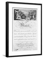 Chamber Music Group with Calligraphic Composition-null-Framed Giclee Print