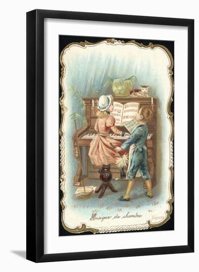 Chamber Music-null-Framed Giclee Print