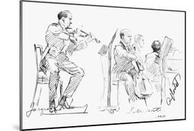 Chamber Musicians, c1935-Hilda Wiener-Mounted Giclee Print