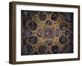 Chamber of Amor and Psyche, Frescoed Ceiling-Giulio Romano-Framed Giclee Print