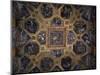 Chamber of Amor and Psyche, Frescoed Ceiling-Giulio Romano-Mounted Giclee Print