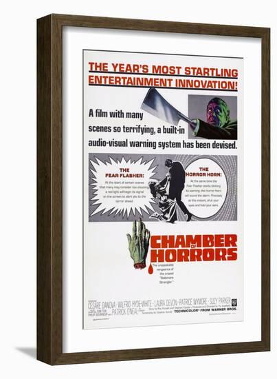 Chamber of Horrors, Patrick O'Neal, 1966-null-Framed Art Print