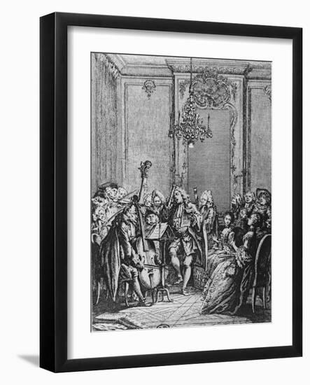 Chamber Orchestra-null-Framed Giclee Print