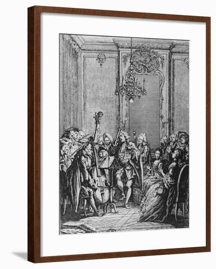 Chamber Orchestra-null-Framed Giclee Print
