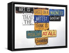 Chamberlain Art Is Madness-Gregory Constantine-Framed Stretched Canvas