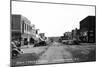 Chamberlain, South Dakota - Northern View up Main Street-Lantern Press-Mounted Art Print