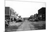 Chamberlain, South Dakota - Northern View up Main Street-Lantern Press-Mounted Premium Giclee Print