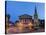 Chamberlain Square at Dusk, Birmingham, Midlands, England, United Kingdom, Europe-Charles Bowman-Stretched Canvas