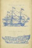 Vintage Ship Blueprint-Chambers-Art Print