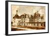 Chambord Castle - Artwork In Painting Style-Maugli-l-Framed Art Print
