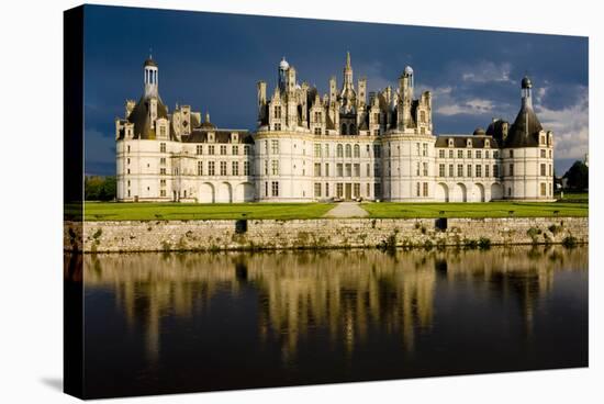 Chambord Castle, Loire-Et-Cher, Centre, France-phbcz-Stretched Canvas