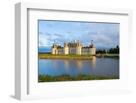 Chambord Chateau at Sunset, France-neirfy-Framed Photographic Print