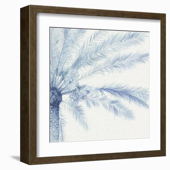 Chambray Palms II-Megan Meagher-Framed Art Print