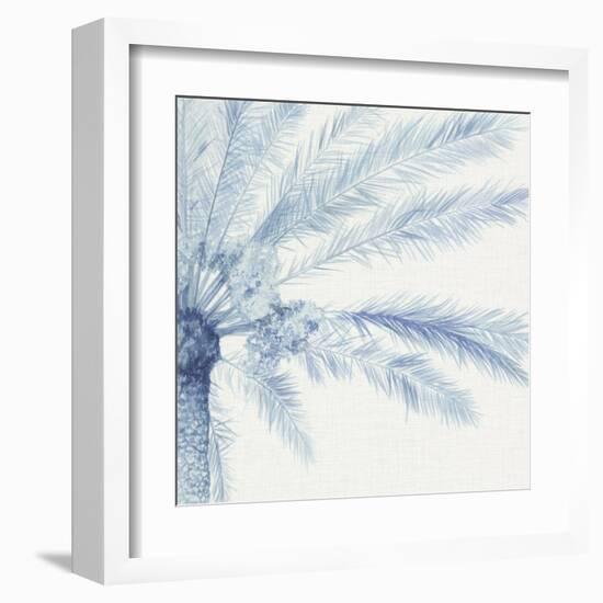 Chambray Palms II-Megan Meagher-Framed Art Print