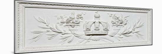 Chambre à coucher du roi de Rome : Panneau sculpté-null-Mounted Giclee Print