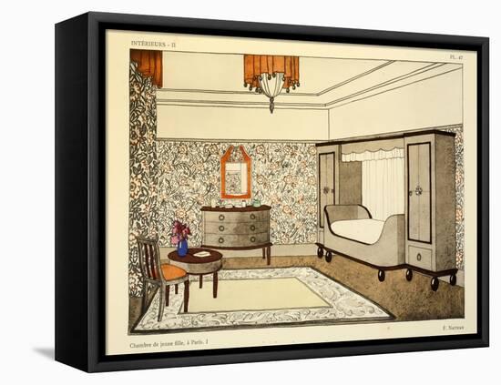 Chambre De Jeaune Fille I-null-Framed Stretched Canvas