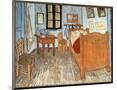 Chambre de L' Artist Vincent Van Gogh ART PRINT POSTER-null-Mounted Poster