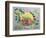 Chameleon (Month of June from a Calendar)-Vivika Alexander-Framed Giclee Print