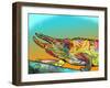 Chameleon-Dean Russo-Framed Giclee Print