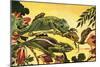 Chameleon-English School-Mounted Giclee Print