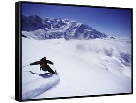 Chamonix, France-null-Framed Stretched Canvas